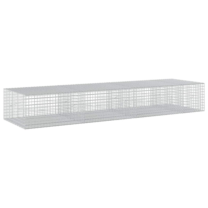 Gabion cu sârmă de 3,5 mm și plasă de 5x5 cm 350x100x50 cm WALTI