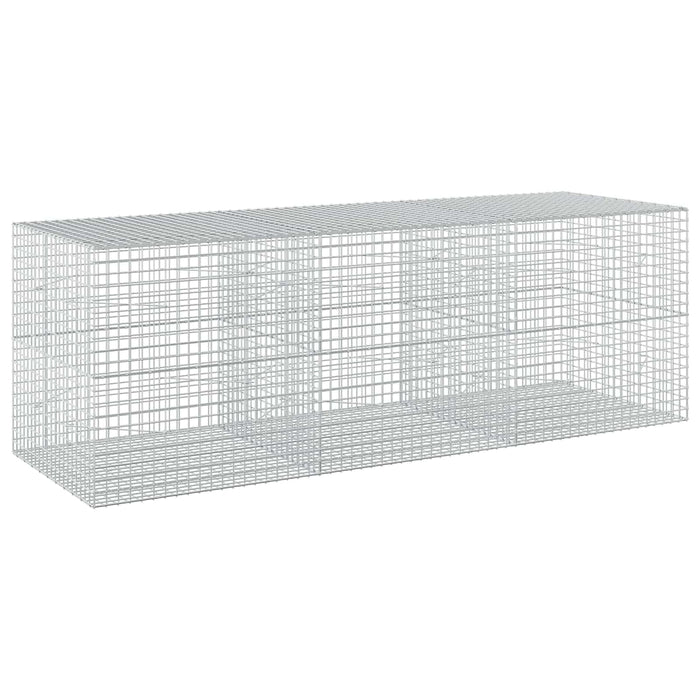 Gabion cu sârmă de 3,5 mm și plasă de 5x5 cm 300x100x100 cm WALTI