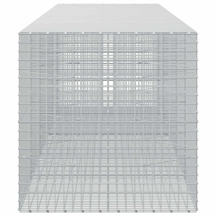 Gabion cu sârmă de 3,5 mm și plasă de 5x5 cm 500x100x100 cm WALTI