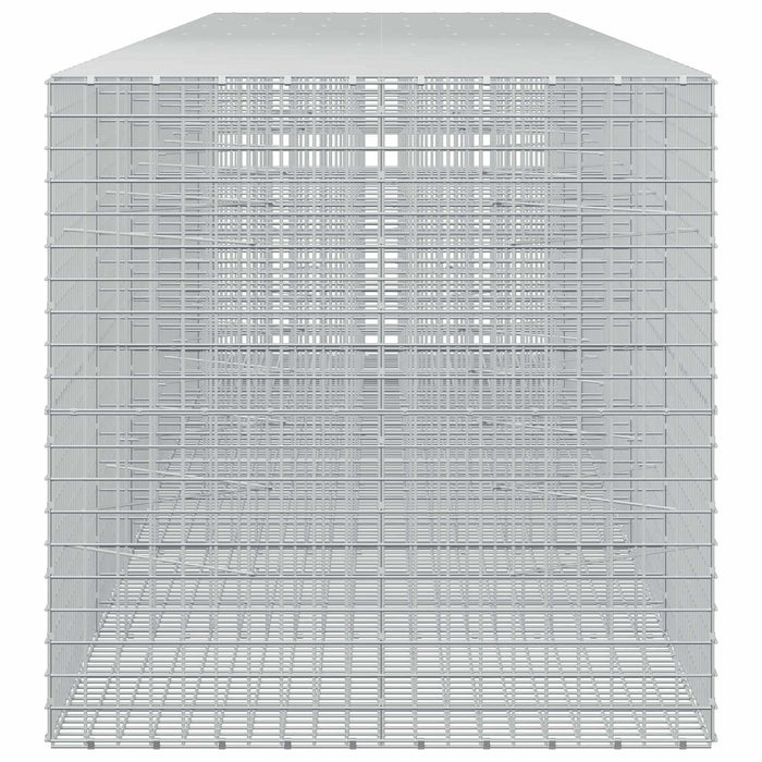 Gabion cu sârmă de 3,5 mm și plasă de 5x5 cm 600x100x100 cm WALTI