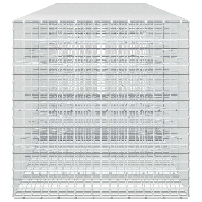 Gabion cu sârmă de 3,5 mm și plasă de 5x5 cm 700x100x100 cm WALTI