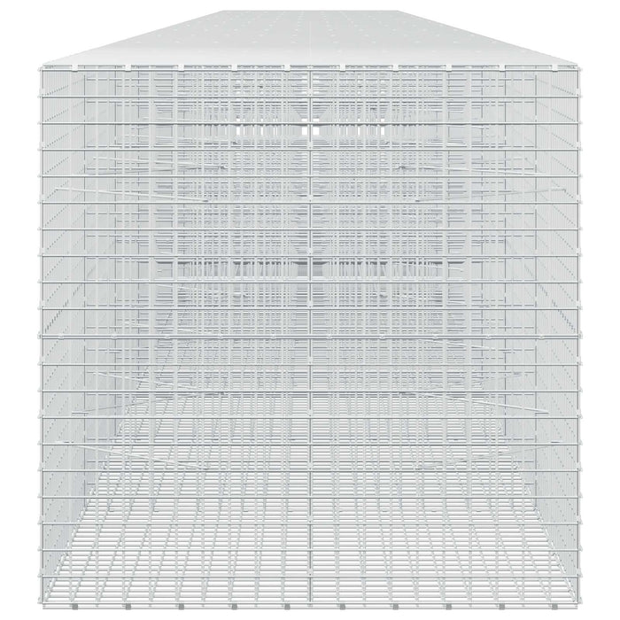 Gabion cu sârmă de 3,5 mm și plasă de 5x5 cm 1100x100x100 cm WALTI