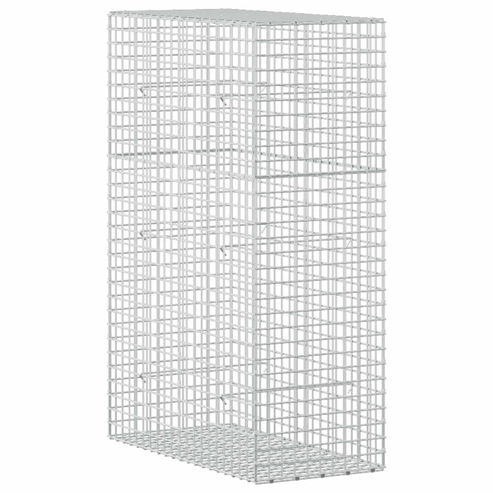Gabion cu sârmă de 3,5 mm și plasă de 5x5 cm 50x100x150 cm - WALTI WALTI