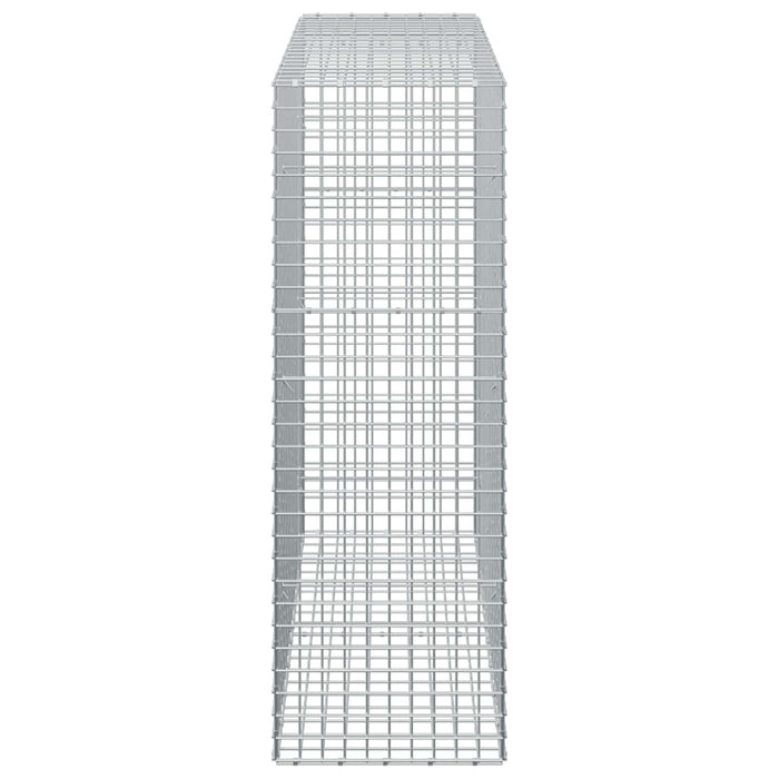 Gabion cu sârmă de 3,5 mm și plasă de 5x5 cm 50x100x150 cm - WALTI WALTI