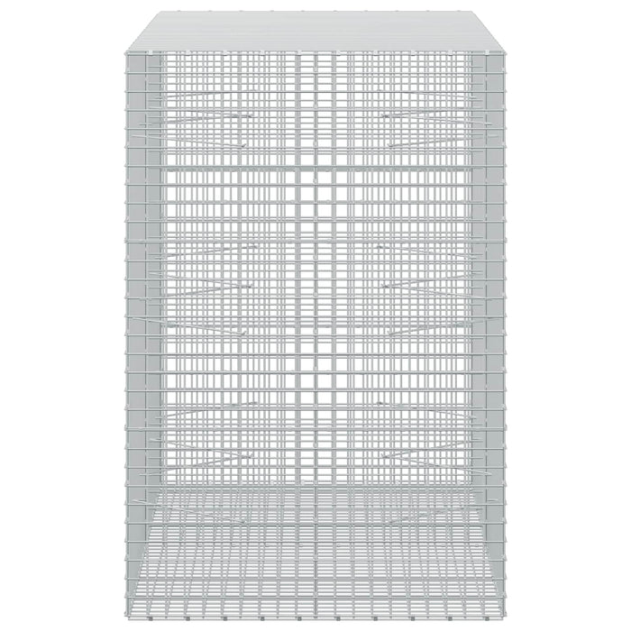 Gabion cu sârmă de 3,5 mm și plasă de 5x5 cm 200x100x150 cm WALTI