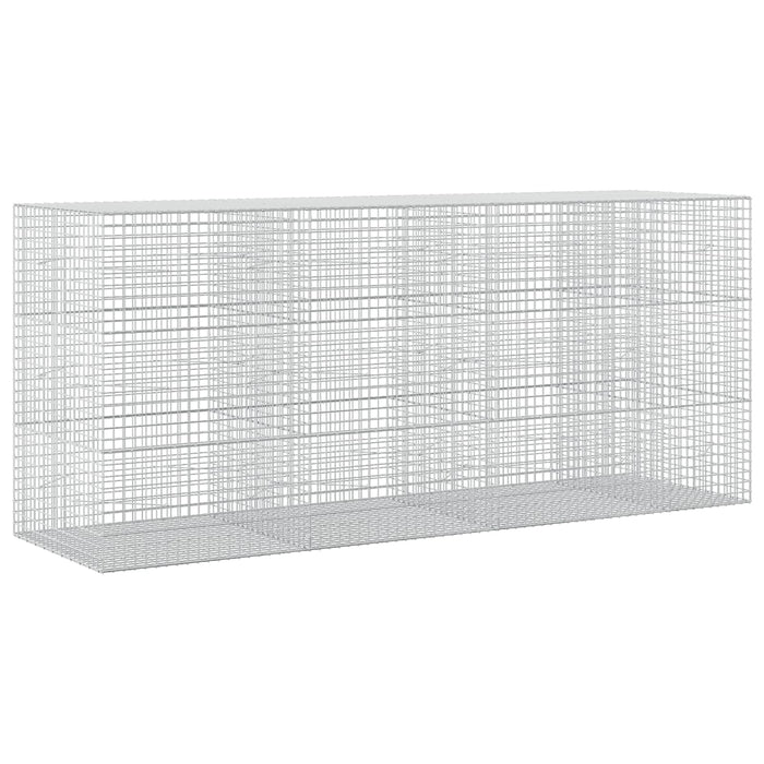 Gabion cu sârmă de 3,5 mm și plasă de 5x5 cm 350x100x150 cm WALTI