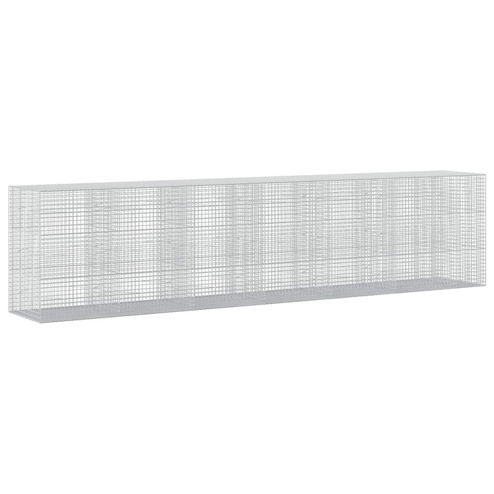 Gabion cu sârmă de 3,5 mm și plasă de 5x5 cm 650x100x150 cm WALTI