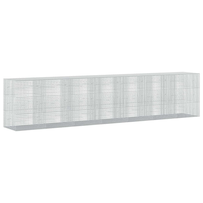 Gabion cu sârmă de 3,5 mm și plasă de 5x5 cm 700x100x150 cm WALTI