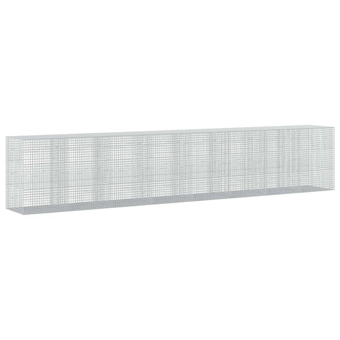 Gabion cu sârmă de 3,5 mm și plasă de 5x5 cm 800x100x150 cm WALTI