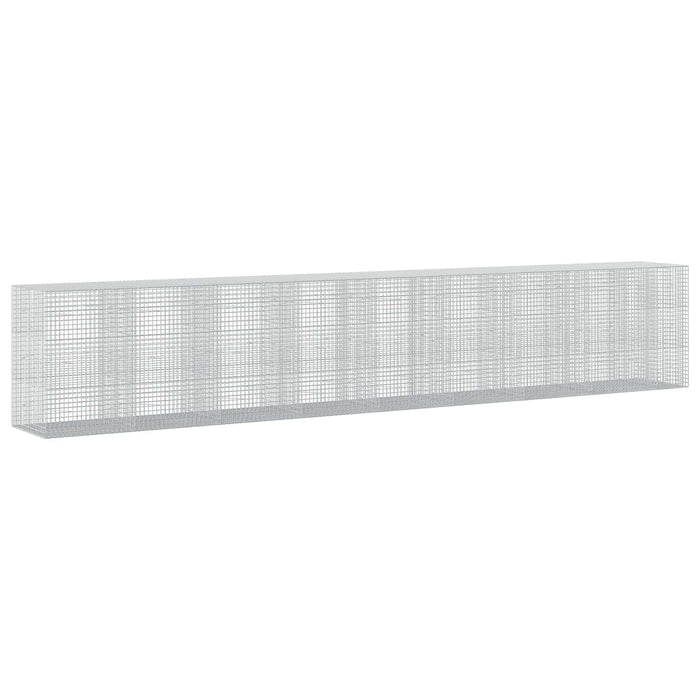 Gabion cu sârmă de 3,5 mm și plasă de 5x5 cm 850x100x150 cm WALTI