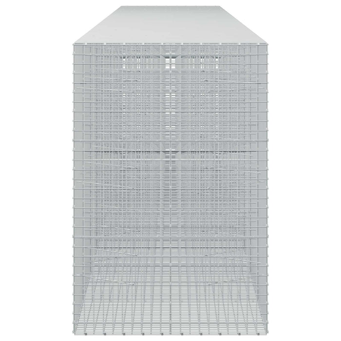 Gabion cu sârmă de 3,5 mm și plasă de 5x5 cm 950x100x150 cm WALTI