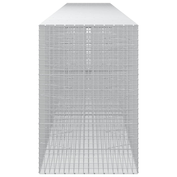 Gabion cu sârmă de 3,5 mm și plasă de 5x5 cm 1150x100x150 cm WALTI