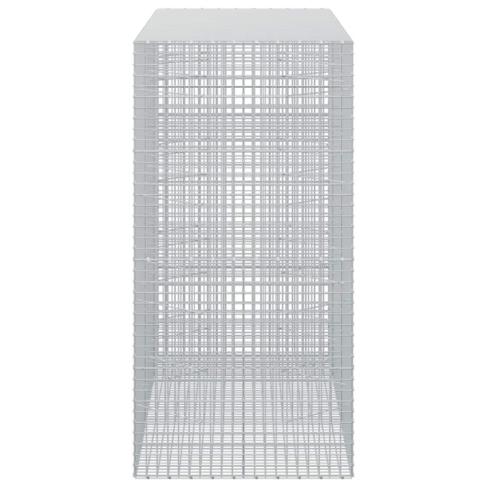 Gabion cu sârmă de 3,5 mm și plasă de 5x5 cm 250x100x200 cm WALTI