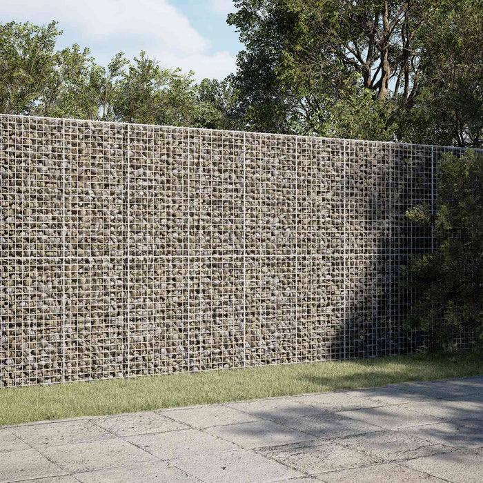 Gabion cu sârmă de 3,5 mm și plasă de 5x5 cm 300x100x200 cm WALTI