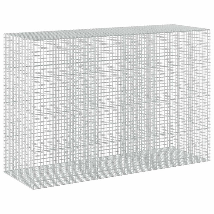 Gabion cu sârmă de 3,5 mm și plasă de 5x5 cm 300x100x200 cm WALTI