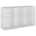 Gabion cu sârmă de 3,5 mm și plasă de 5x5 cm 350x100x200 cm - WALTI WALTI