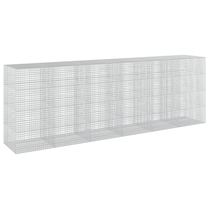 Gabion cu sârmă de 3,5 mm și plasă de 5x5 cm 600x100x200 cm WALTI