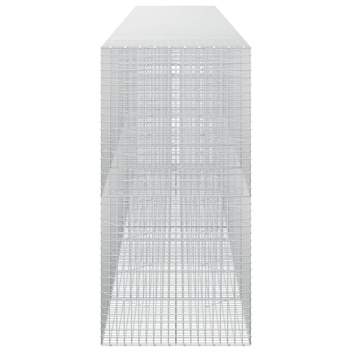 Gabion cu sârmă de 3,5 mm și plasă de 5x5 cm 650x100x200 cm WALTI