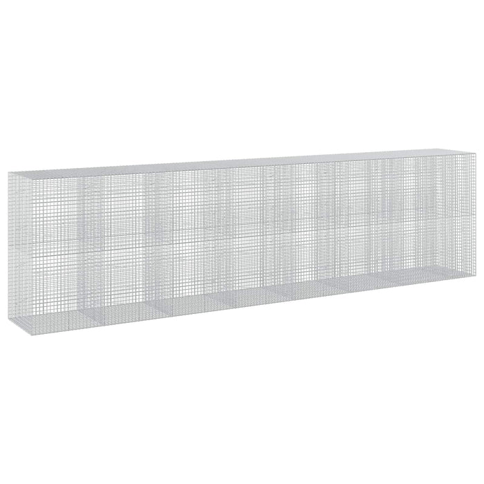 Gabion cu sârmă de 3,5 mm și plasă de 5x5 cm 750x100x200 cm WALTI