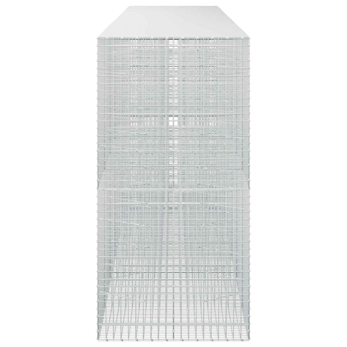 Gabion cu sârmă de 3,5 mm și plasă de 5x5 cm 750x100x200 cm WALTI