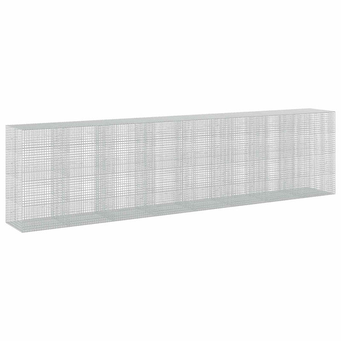 Gabion cu sârmă de 3,5 mm și plasă de 5x5 cm 800x100x200 cm WALTI