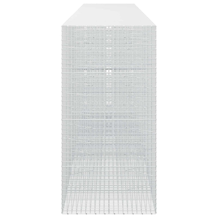 Gabion cu sârmă de 3,5 mm și plasă de 5x5 cm 850x100x200 cm WALTI