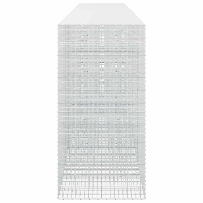 Gabion cu sârmă de 3,5 mm și plasă de 5x5 cm 900x100x200 cm WALTI