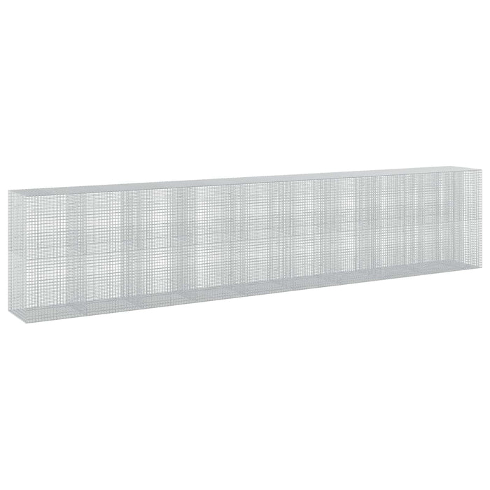 Gabion cu sârmă de 3,5 mm și plasă de 5x5 cm 950x100x200 cm WALTI