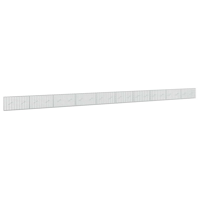 Gabion cu Sârmă de 3,5 mm și Plasă de 5x10 cm 1000x10x50 cm WALTI