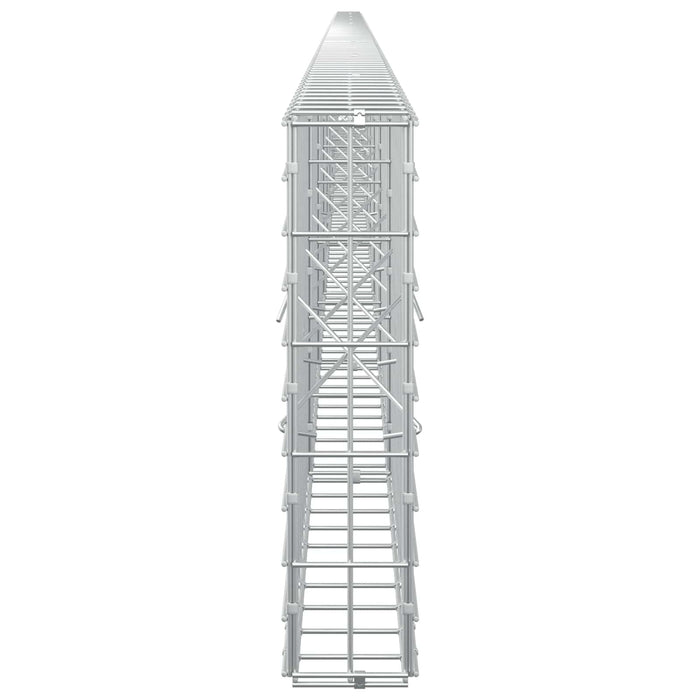 Gabion cu Sârmă de 3,5 mm și Plasă de 5x10 cm 1000x10x50 cm WALTI