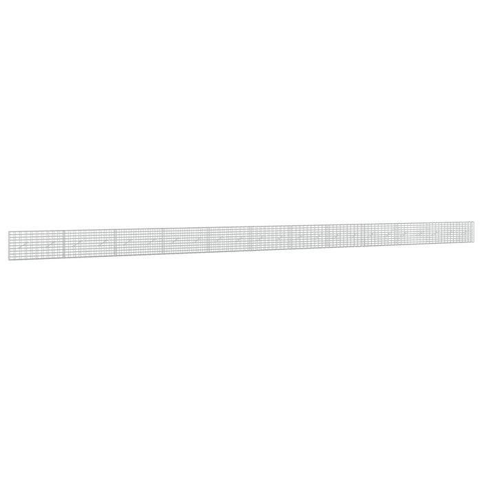 Gabion cu Sârmă de 3,5 mm și Plasă de 5x10 cm 1150x10x50 cm WALTI