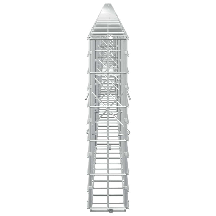Gabion cu Sârmă de 3,5 mm și Plasă de 5x10 cm 1200x10x50 cm WALTI