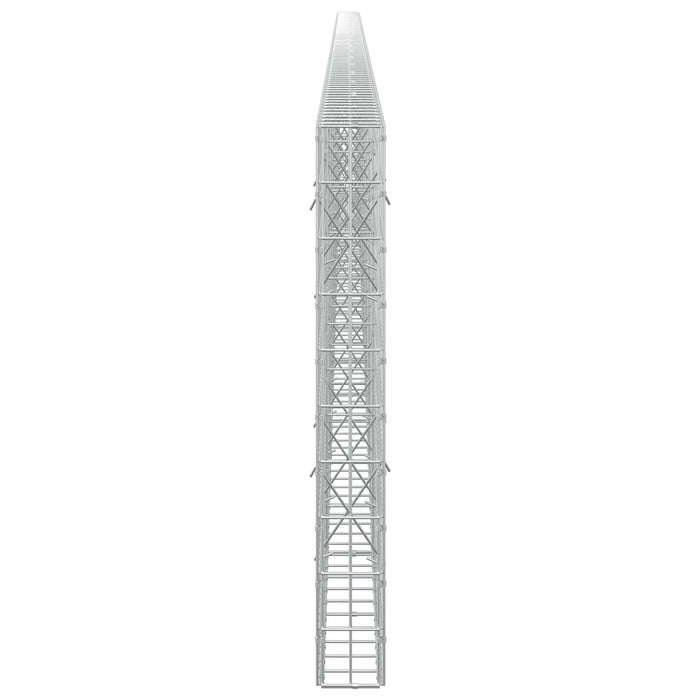 Gabion cu Sârmă de 3,5 mm și Plasă de 5x10 cm 950x10x100 cm WALTI