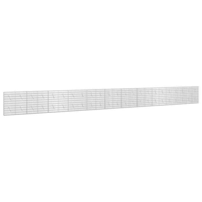 Gabion cu Sârmă de 3,5 mm și Plasă de 5x10 cm 1150x10x100 cm WALTI