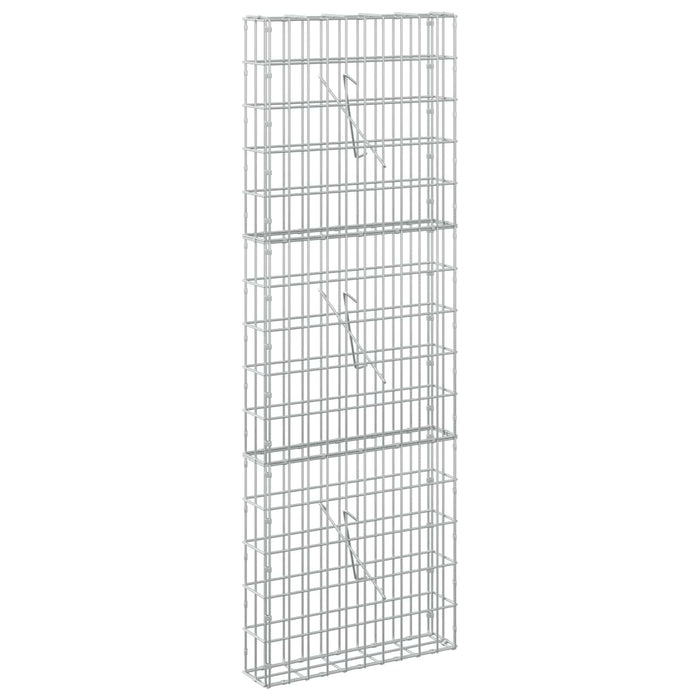 Gabion cu Sârmă de 3,5 mm și Plasă de 5x10 cm 50x10x150 cm WALTI