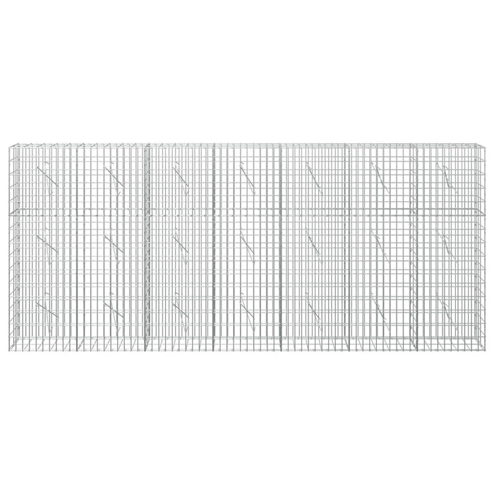 Gabion cu Sârmă de 3,5 mm și Plasă de 5x10 cm 350x10x150 cm WALTI