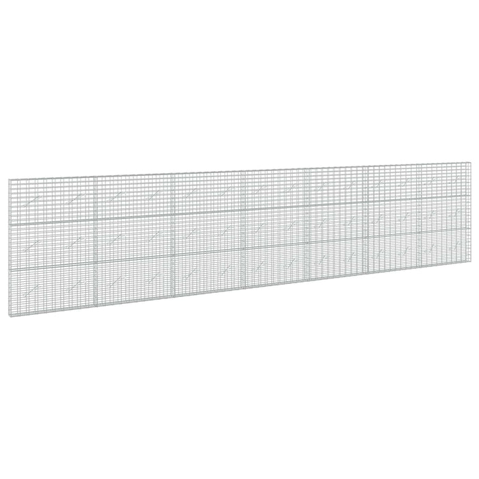 Gabion cu Sârmă de 3,5 mm și Plasă de 5x10 cm 700x10x150 cm WALTI