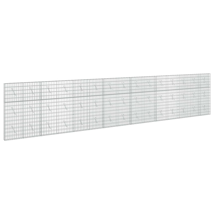 Gabion cu Sârmă de 3,5 mm și Plasă de 5x10 cm 750x10x150 cm WALTI
