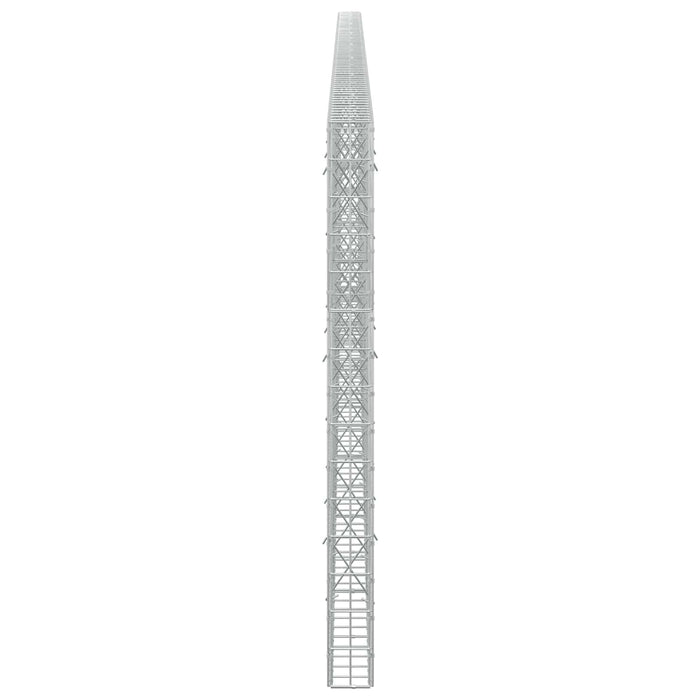 Gabion cu Sârmă de 3,5 mm și Plasă de 5x10 cm 750x10x150 cm WALTI