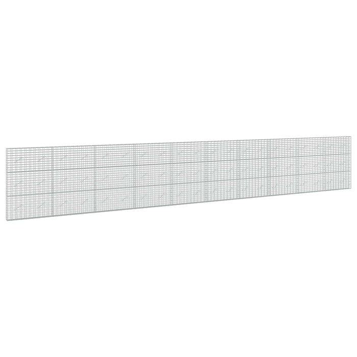 Gabion cu Sârmă de 3,5 mm și Plasă de 5x10 cm 1000x10x150 cm WALTI