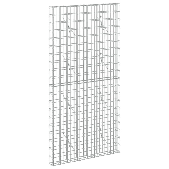 Gabion cu Sârmă de 3,5 mm și Plasă de 5x10 cm 100x10x200 cm WALTI
