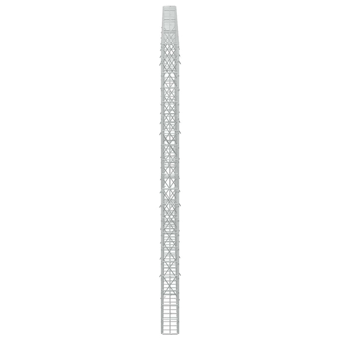 Gabion cu Sârmă de 3,5 mm și Plasă de 5x10 cm 350x10x200 cm WALTI