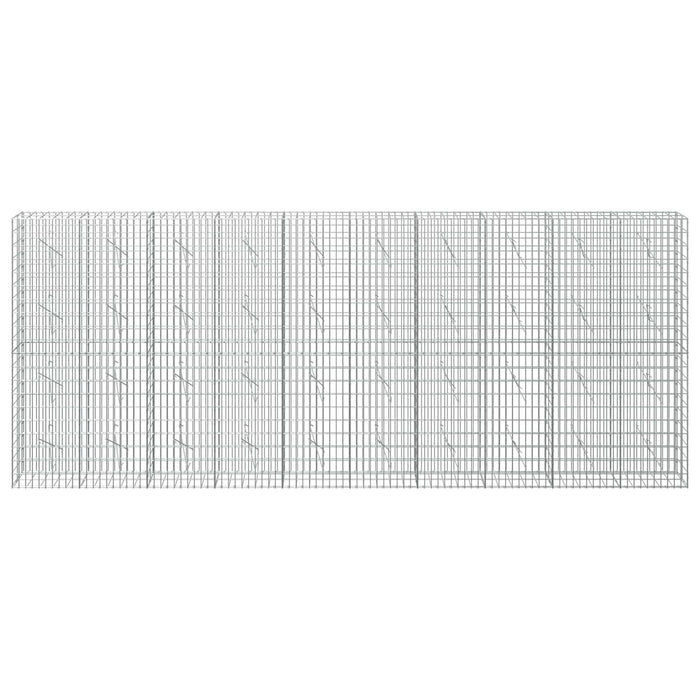 Gabion cu Sârmă de 3,5 mm și Plasă de 5x10 cm 500x10x200 cm WALTI