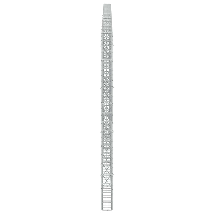 Gabion cu Sârmă de 3,5 mm și Plasă de 5x10 cm 500x10x200 cm WALTI