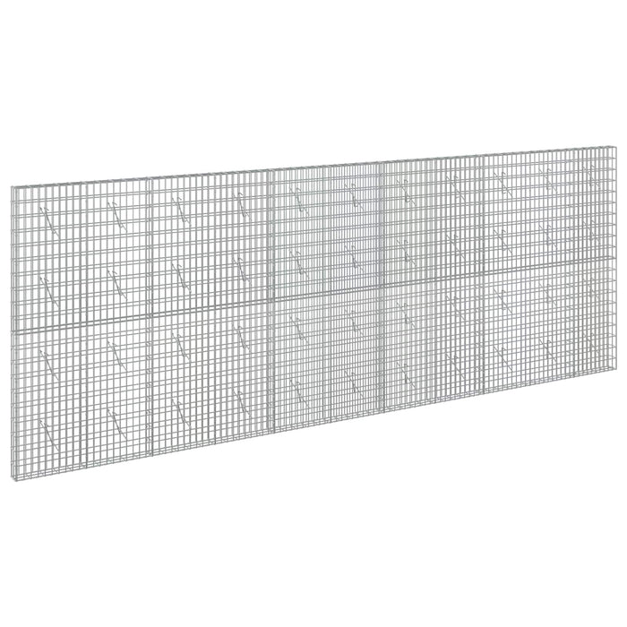 Gabion cu Sârmă de 3,5 mm și Plasă de 5x10 cm 550x10x200 cm WALTI