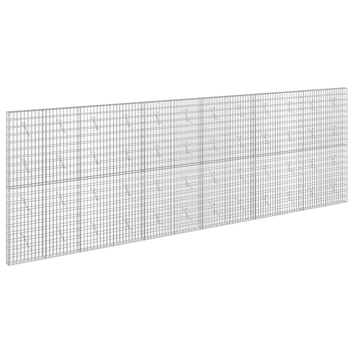 Gabion cu Sârmă de 3,5 mm și Plasă de 5x10 cm 600x10x200 cm WALTI