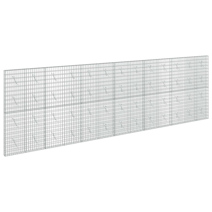 Gabion cu Sârmă de 3,5 mm și Plasă de 5x10 cm 650x10x200 cm WALTI