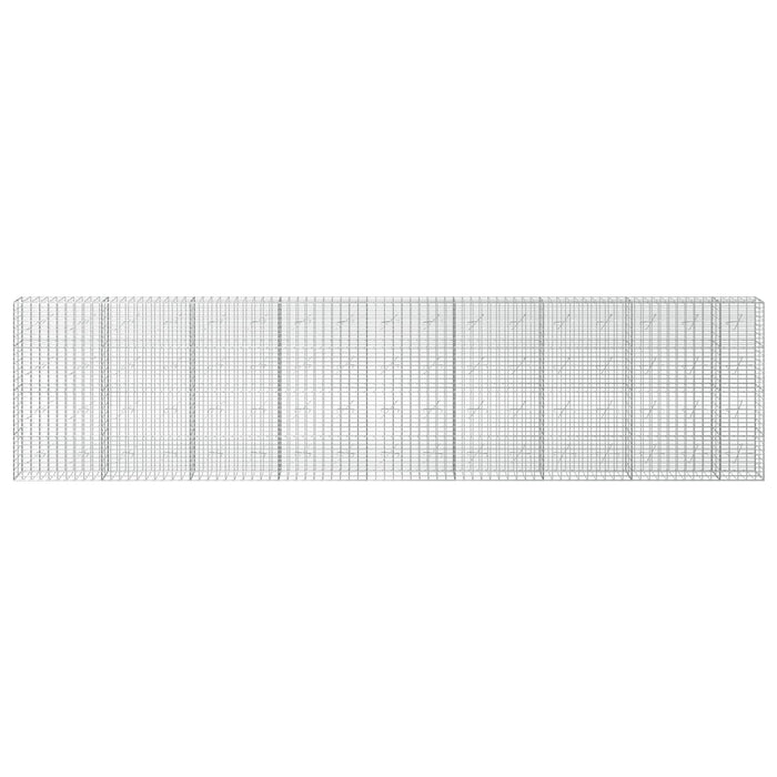 Gabion cu Sârmă de 3,5 mm și Plasă de 5x10 cm 850x10x200 cm WALTI