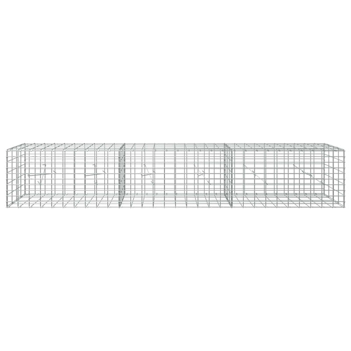Gabion cu Sârmă de 3,5 mm și Plasă de 5x10 cm 300x20x50 cm WALTI