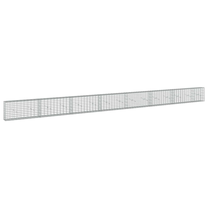 Gabion cu Sârmă de 3,5 mm și Plasă de 5x10 cm 750x20x50 cm WALTI